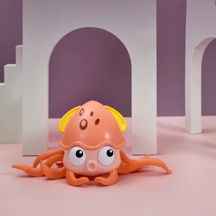 OctoSplash - Wind-Up Bath and Land Toy