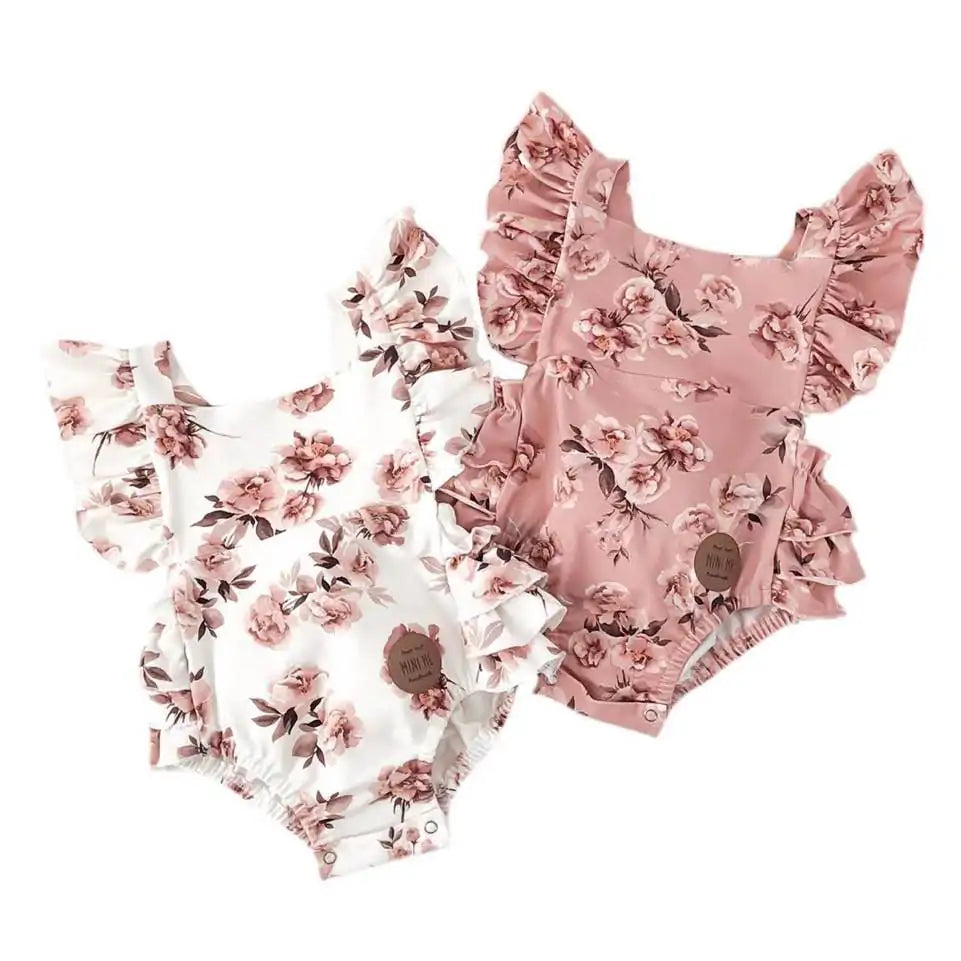 Baby Girl Floral Romper