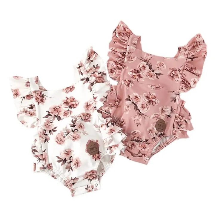 Baby Girl Floral Romper
