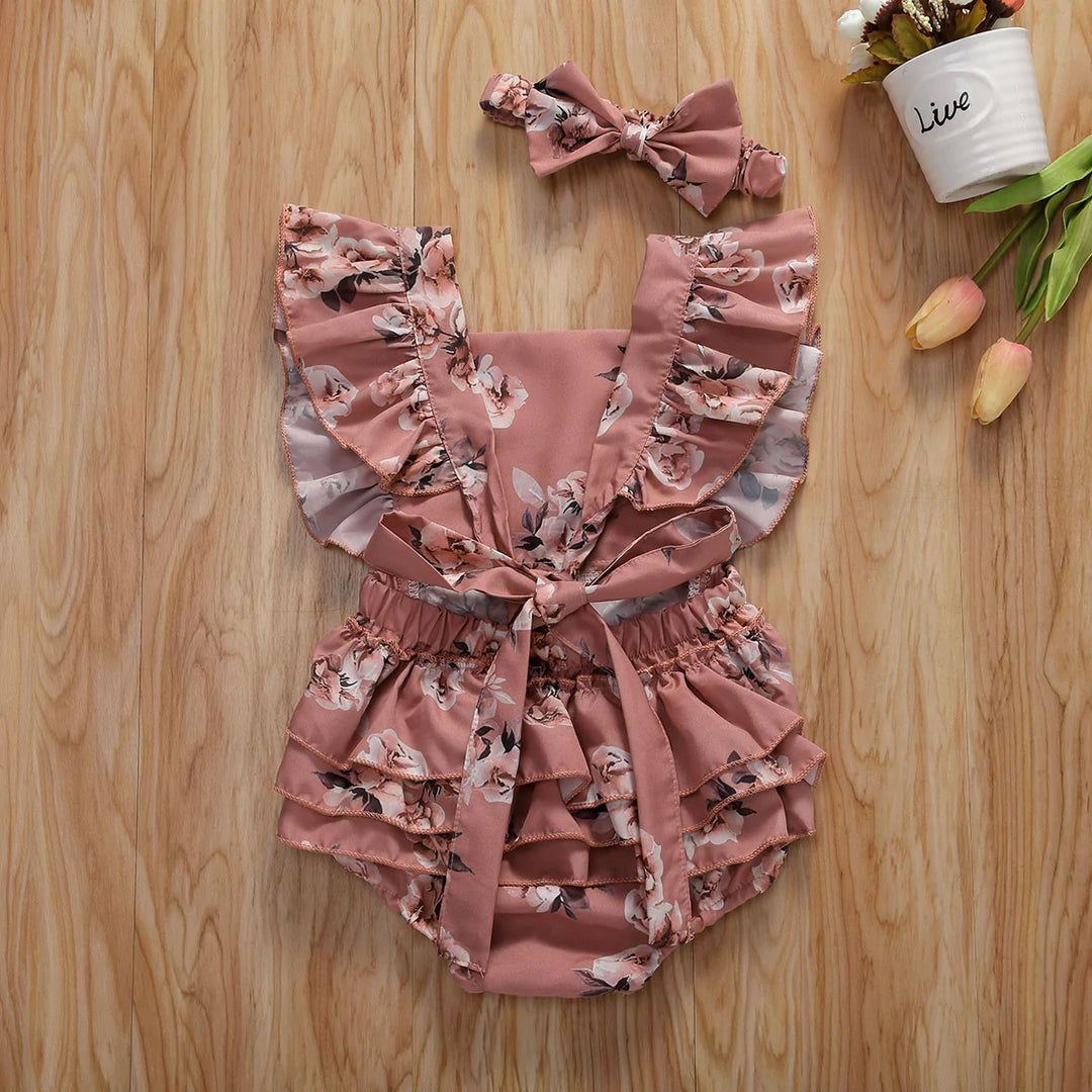 Baby Girl Floral Romper