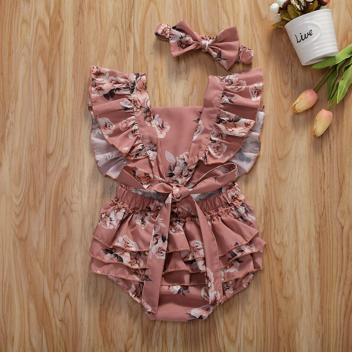 Baby Girl Floral Romper